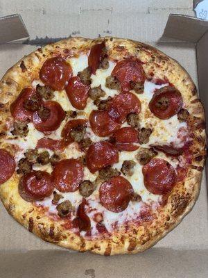 Personal Pizza w/ Pepperoni & Sausage