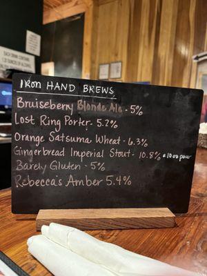 Iron Hand brews