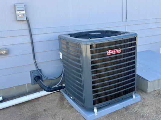 Another quality install by Advanced Heating And Air-Conditioning.