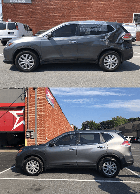 Before and after- Nissan Murano