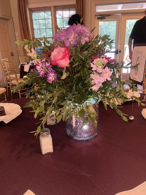 Centerpiece for a wedding