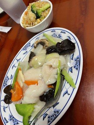 Steamed Fish fillets