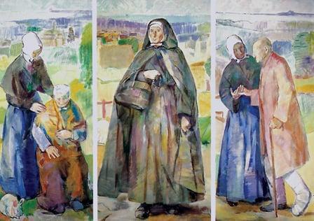 St. Jeanne Jugan, founderess of The Little Sisters of the Poor