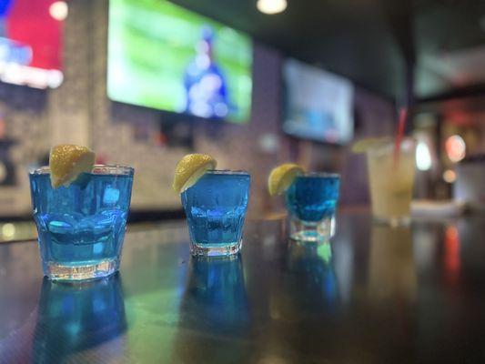 Shots Azul. Swanky