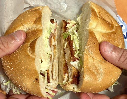 Yummy Chicken Cutlet Sandwich