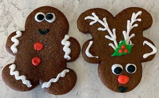 Holiday Gingerbread cookies