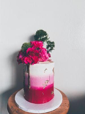 Pretty Pink Cake