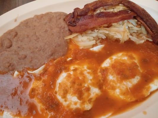 Mmmm, huevos rancheros.