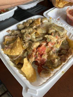 Meat Nachos with Meat