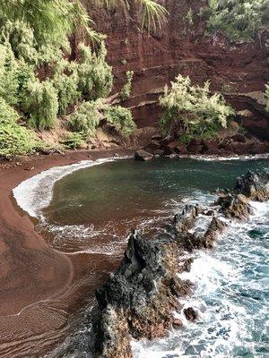 Cruise to Red Sand Beach on one of our Hawaiian Cruisers!