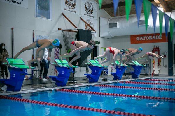 Swim Meets at WEST!