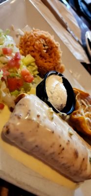 Chicken chimichanga