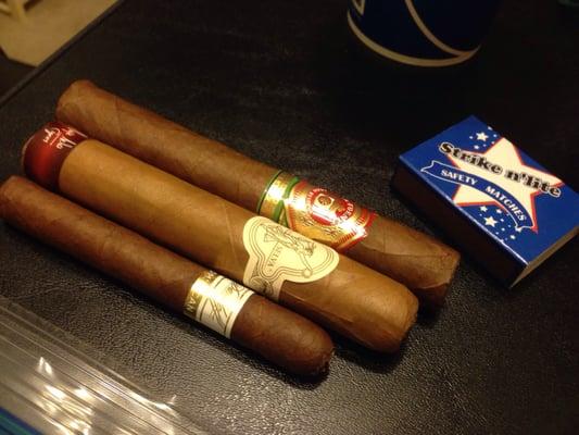 Davidoff &Flor de selva cigar