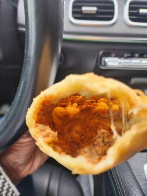 Beef with Cheese Empanada