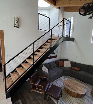 Modern new staircase