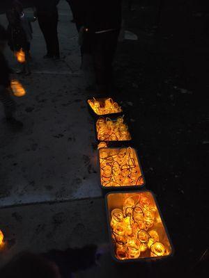 Our lanterns made for our fall festival