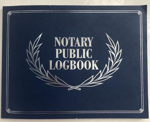 Notary Logbook