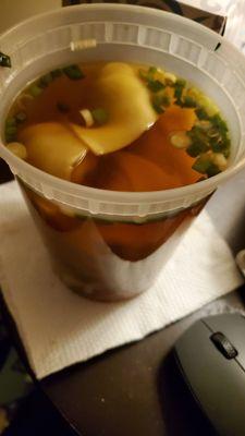 Wonton soup