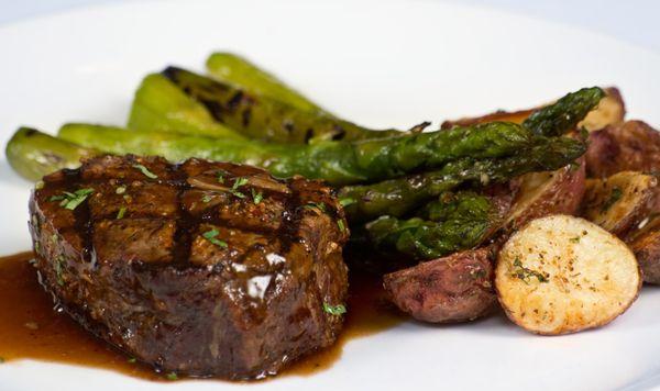 Filet entree - a customer favorite!