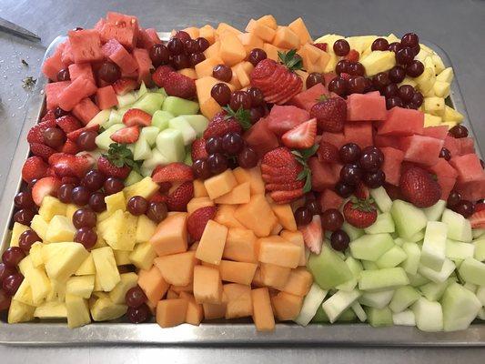 Fresh fruit platter