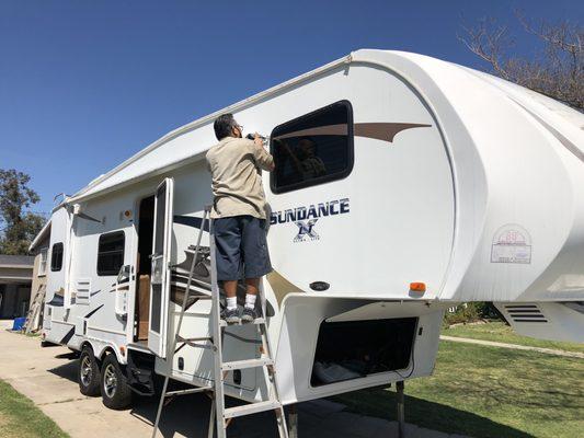 Fixing the awning,alignment, new revits,  thanks ben