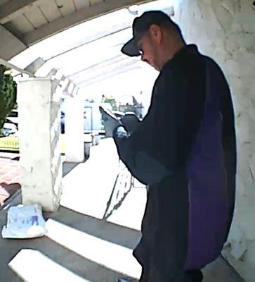 FedEx delivery driver doing his job very well! Thank you!