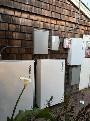 Installed FranklinWH Energy Storage System