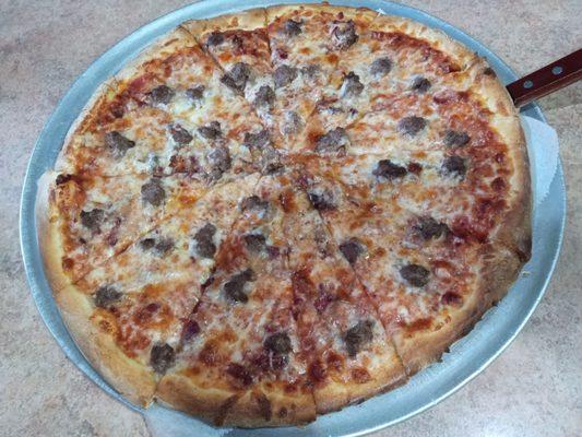 Bacon Cheeseburger Pizza