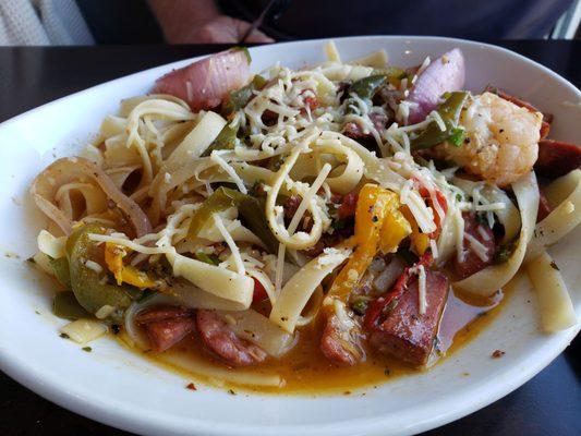 Shrimp Jambalaya Pasta