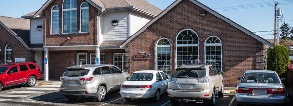 Angeles Vision Clinic storefront.