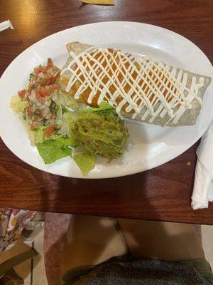 Camarones Burrito