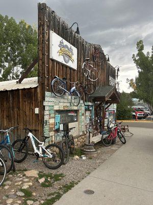 Store front from Yampa st