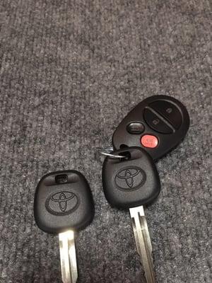 Toyota keys and remotes