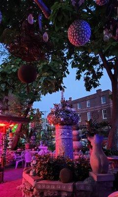 Venice Cafe patio.