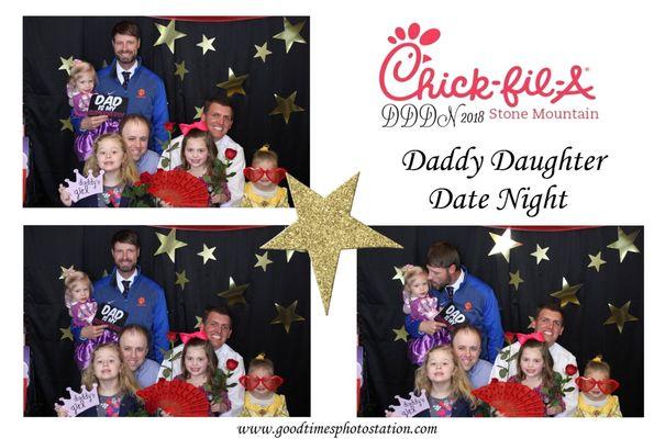 From Chick-fil-A Daddy Daughter Date Night