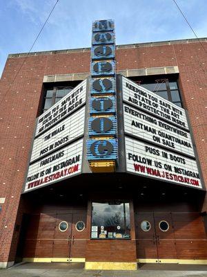 Exterior and marquee.