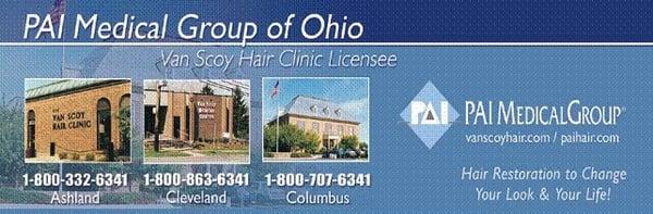 Three OHIO locations to serve you.