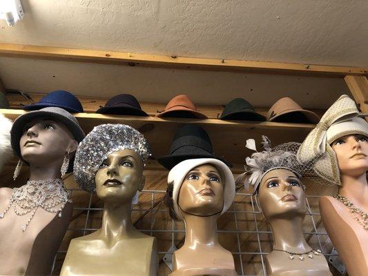 Vintage Hats  - 1960s, 1970s, 1980s