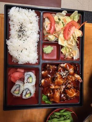 Teriyaki bento box