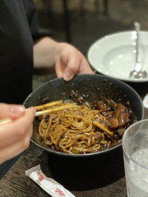 Black bean noodles