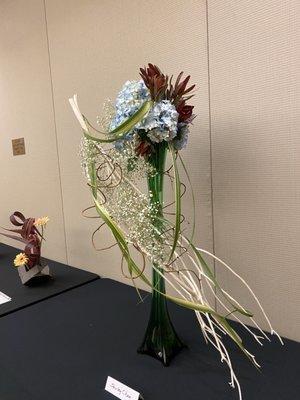 Ikebana display