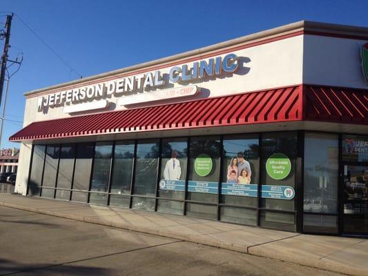 Storefront facing Bellaire Blvd.