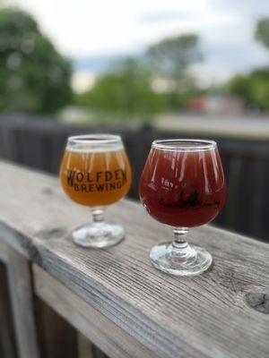 Summertime beers on the porch!