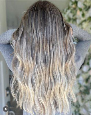 rooted balayage