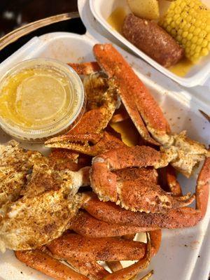 Old bay crabs.