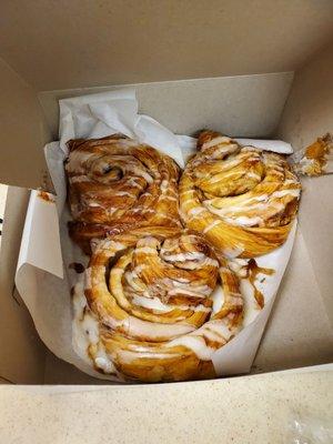 Cinnamon roll croissant goodness!