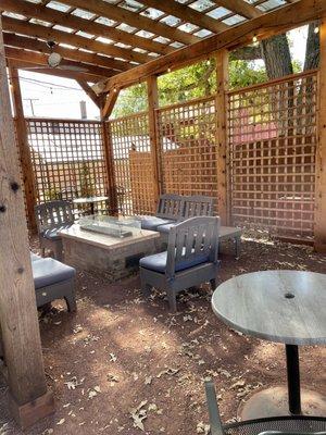 Outdoor patio space