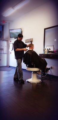 Sal's barber Shop, Your local experienced barber, Get the style you want.