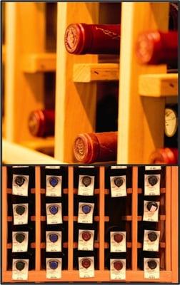 We can provide custom wine racks here in Southern California and Los Angeles