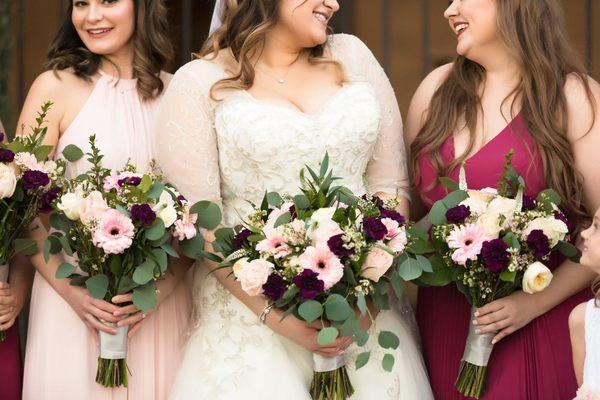 Wedding garden bouquet